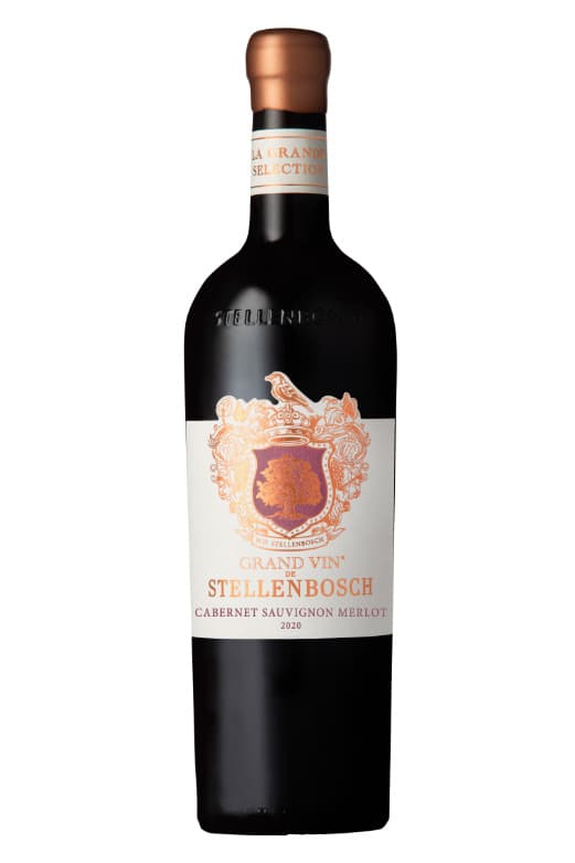 Garrafa de Grand Vin Stellenbosch Cabernet Sauvignon/Merlot · Le Grand Domaine