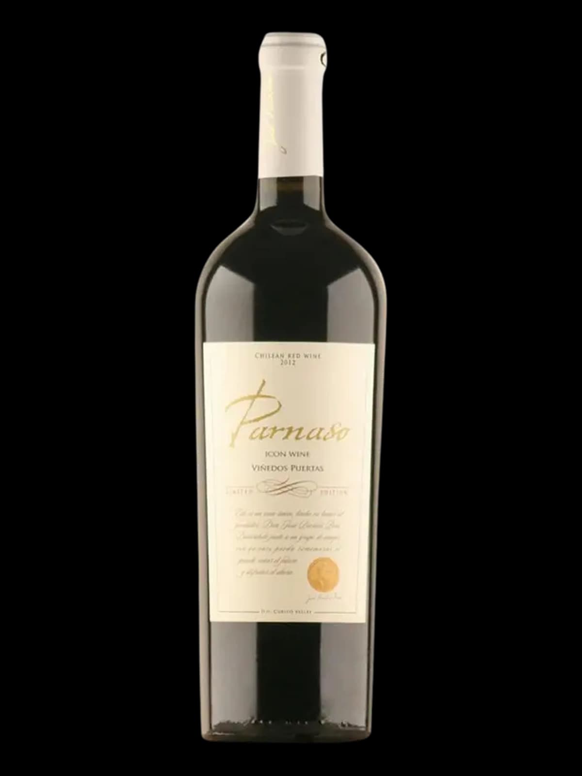 Garrafa de Parnaso Icon Wine 2012