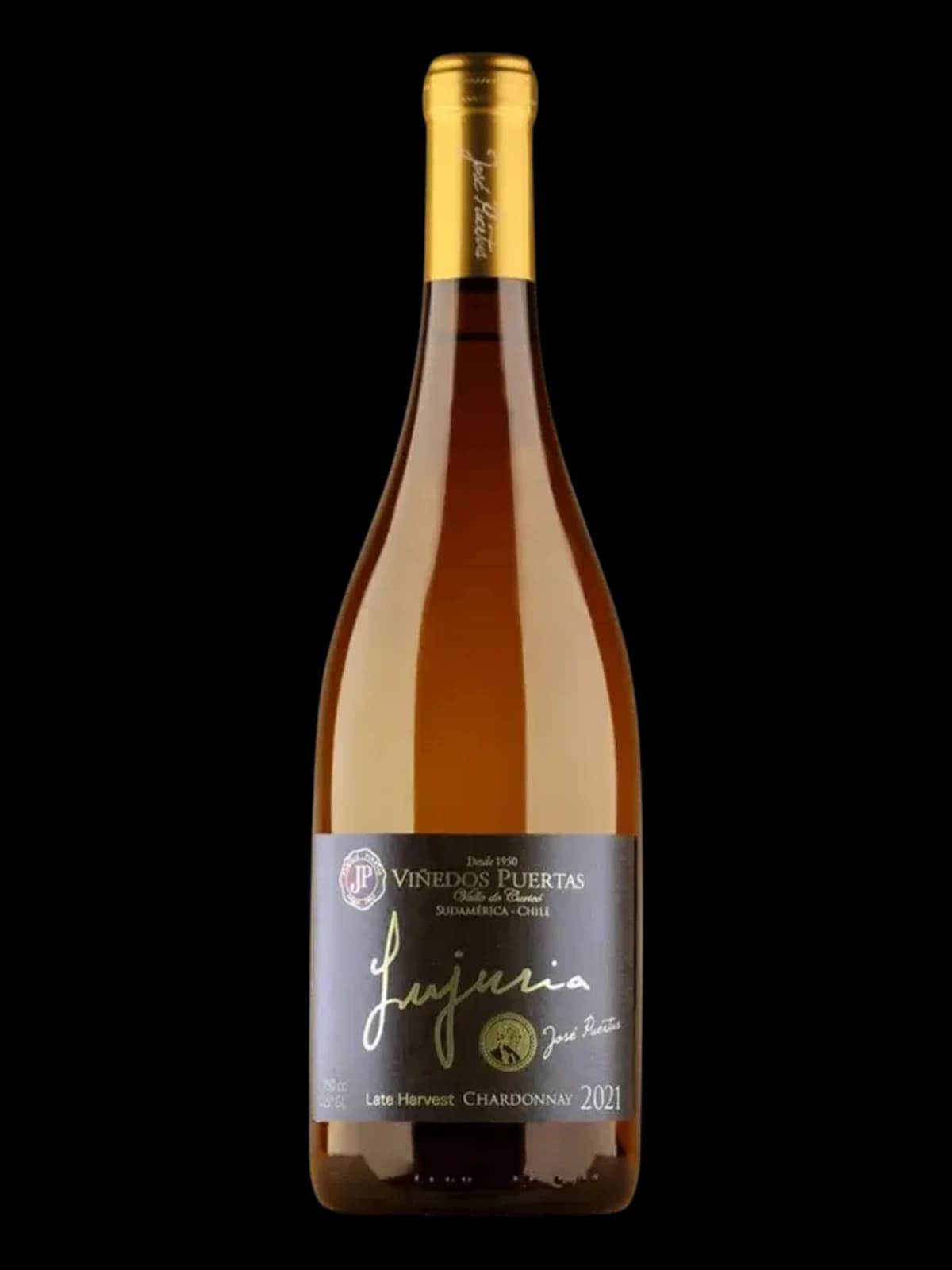 Garrafa de Lujuria Late Harvest Chardonnay 2021